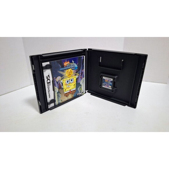 2007 NINTENDO DS THQ SPONGEBOB’S ATLANTIS SQUAREPANTS CIB TESTED WORKS - Picture 6 of 6